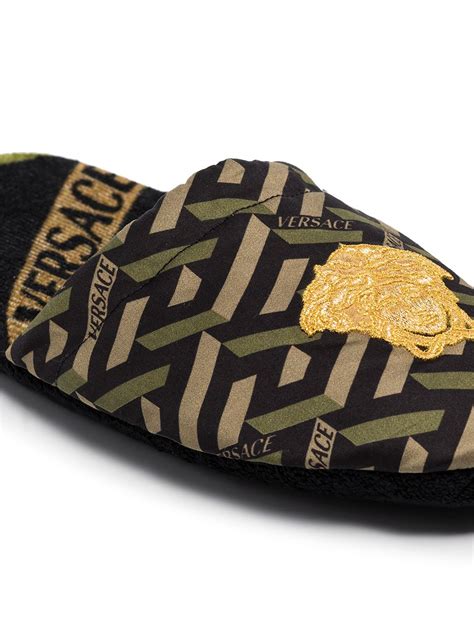 farfetch Versace slippers